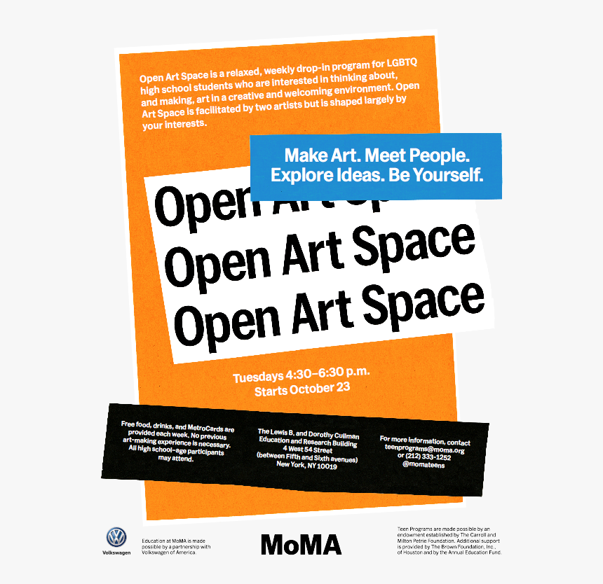 Express Yourself And Your Ideas Through Art At The - Open Office, HD Png Download, Free Download