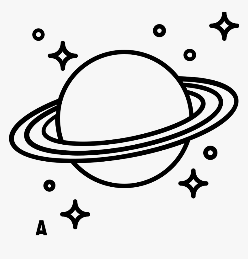 #sartu #sortuno #espaço #tumblr #planeta #plant #space - Saturn Drawing Png, Transparent Png, Free Download