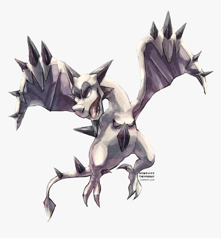 Howquick Theyforget Tumblr - Pokemon Aerodactyl Fanart, HD Png Download, Free Download