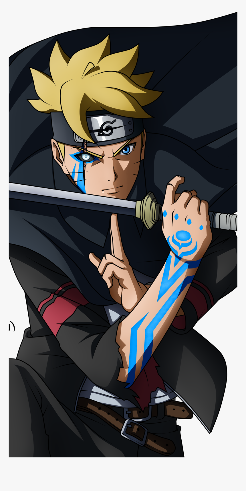 Anime Boruto Mobile Wallpaper Boruto De Grande Hd Png Download Kindpng