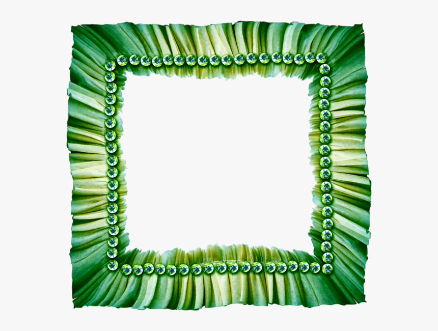 ♣ Cadre Vert Png ♣ St Patrick"s Day, Green Frame Png - Picture Frame, Transparent Png, Free Download