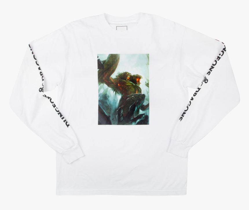 D&d Demogorgon Ls Tee - Long-sleeved T-shirt, HD Png Download, Free Download