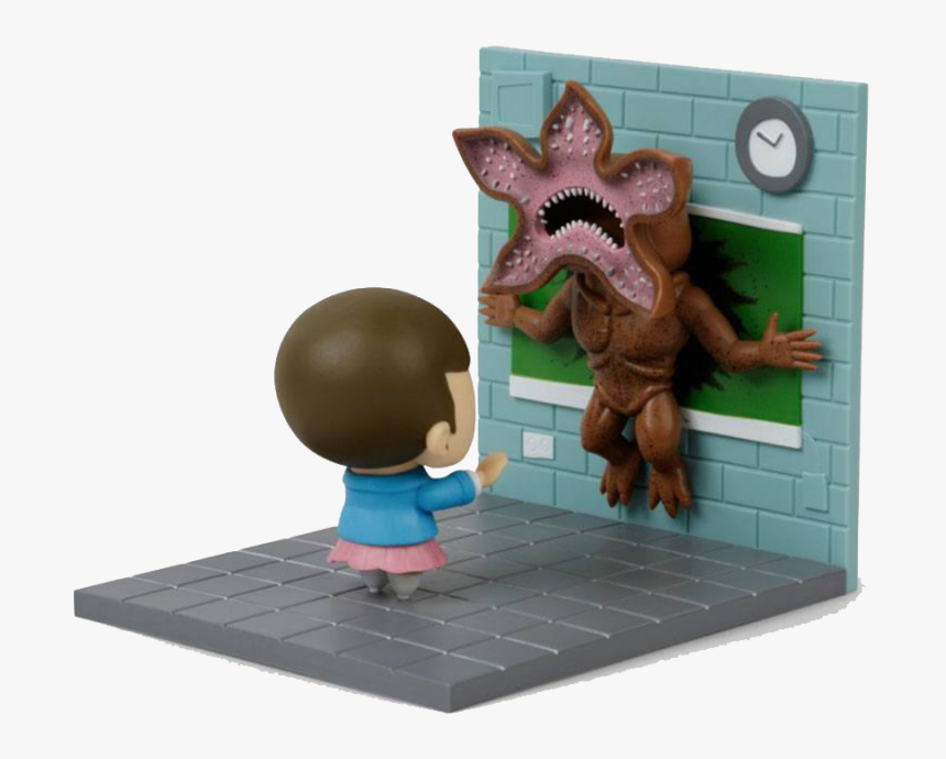 Stranger Things Diorama Eleven Vs Demogorgon Lc Exclusive - Funko Eleven And Demogorgon, HD Png Download, Free Download