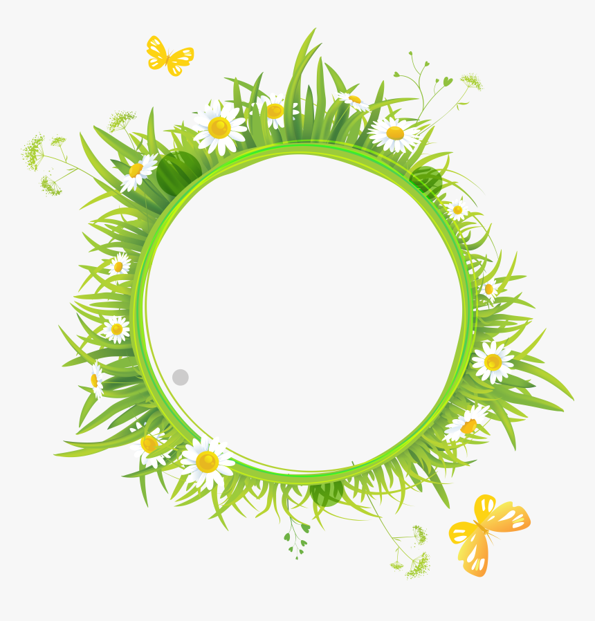 Floral Frame Png - Pensée Positive Du Mardi, Transparent Png, Free Download