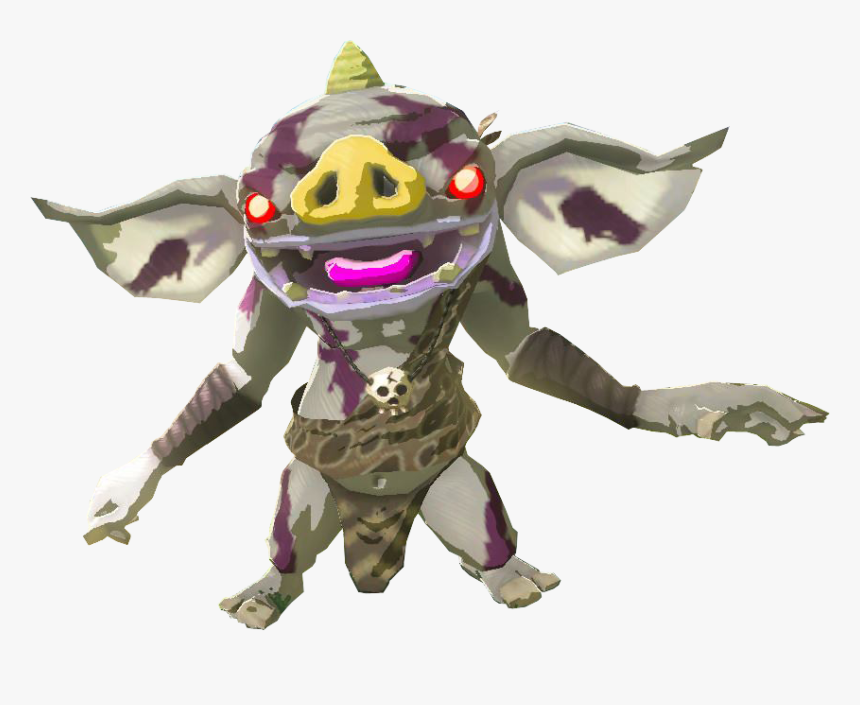 Botw Silver Bokoblin Model - Legend Of Zelda Breath Of The Wild Moblin Plateado, HD Png Download, Free Download