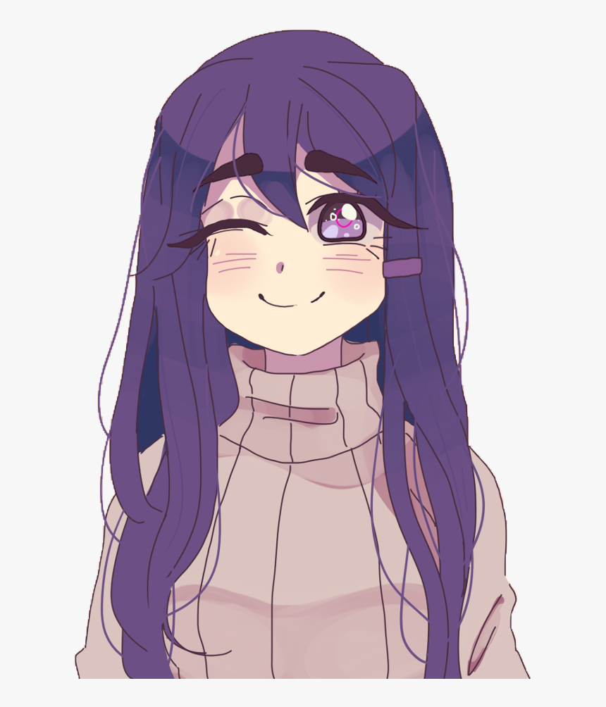 #yuri #ddlc #dokidokiliteratureclub #doki #dokidoki - Yuri Ddlc Icons, HD Png Download, Free Download