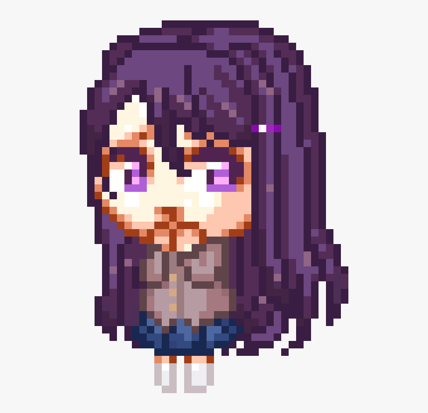 I Made A Yuri Pixel Art - Illustration, HD Png Download, Free Download