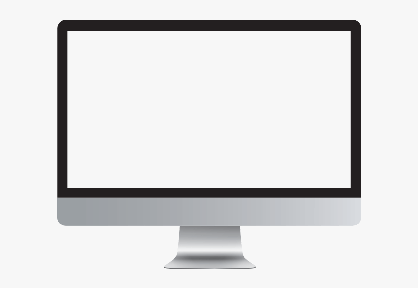 Computer Screen - Mac Desktop Template, HD Png Download, Free Download