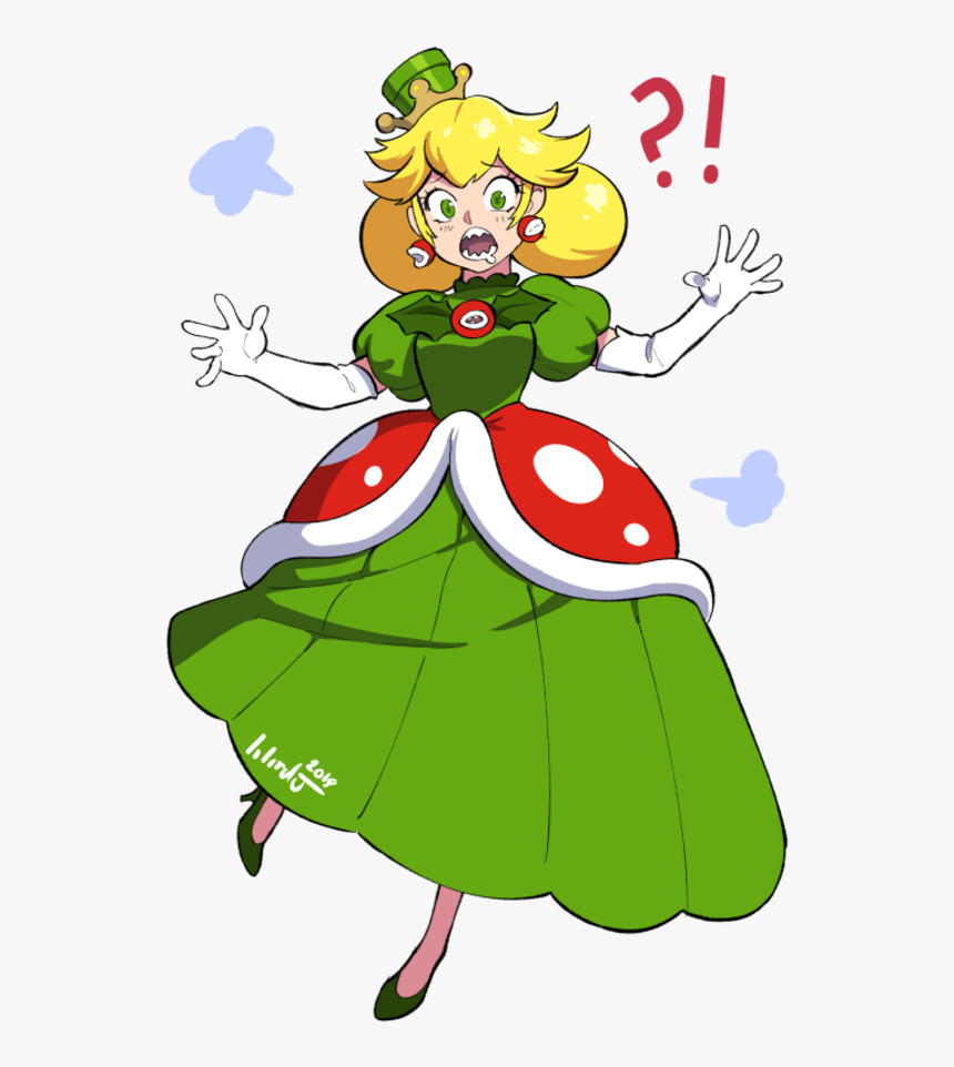 Princess Peach Piranha Plant, HD Png Download, Free Download