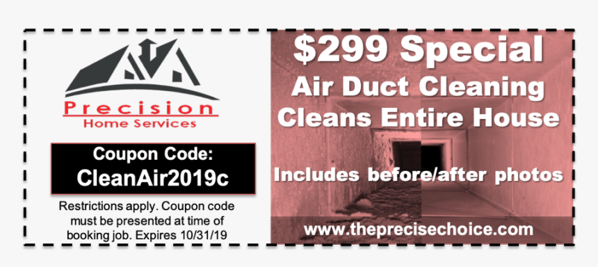 Air Duct Cleaning Coupon 2019c - Floor, HD Png Download, Free Download