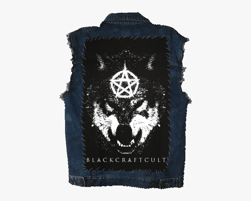 Wolf Star - Back Patch - Large Lion Back Patch, HD Png Download, Free Download