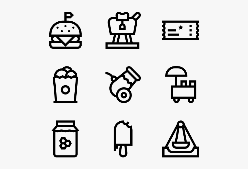 Fair - Public Transport Icons, HD Png Download, Free Download