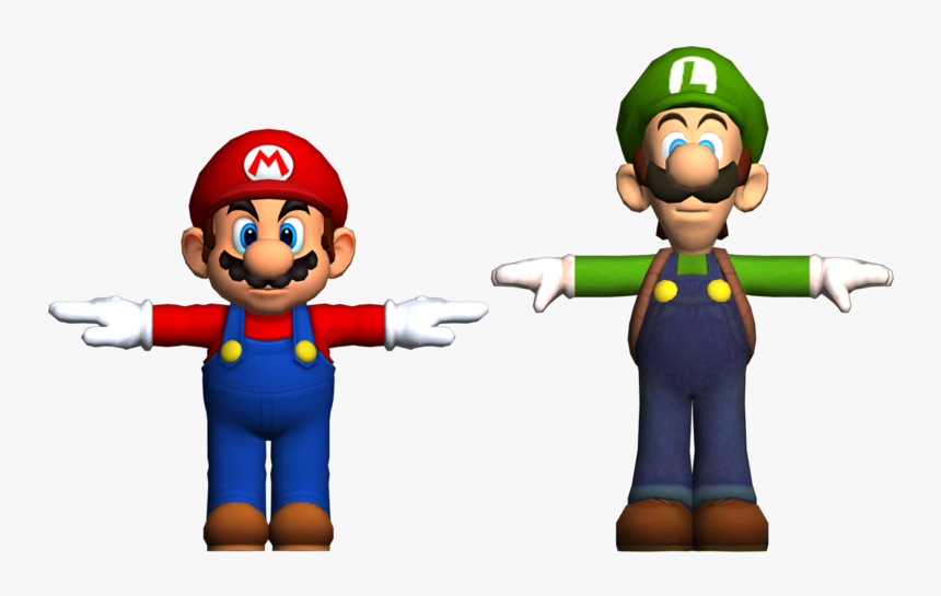 Mario T Pose Png, Transparent Png, Free Download