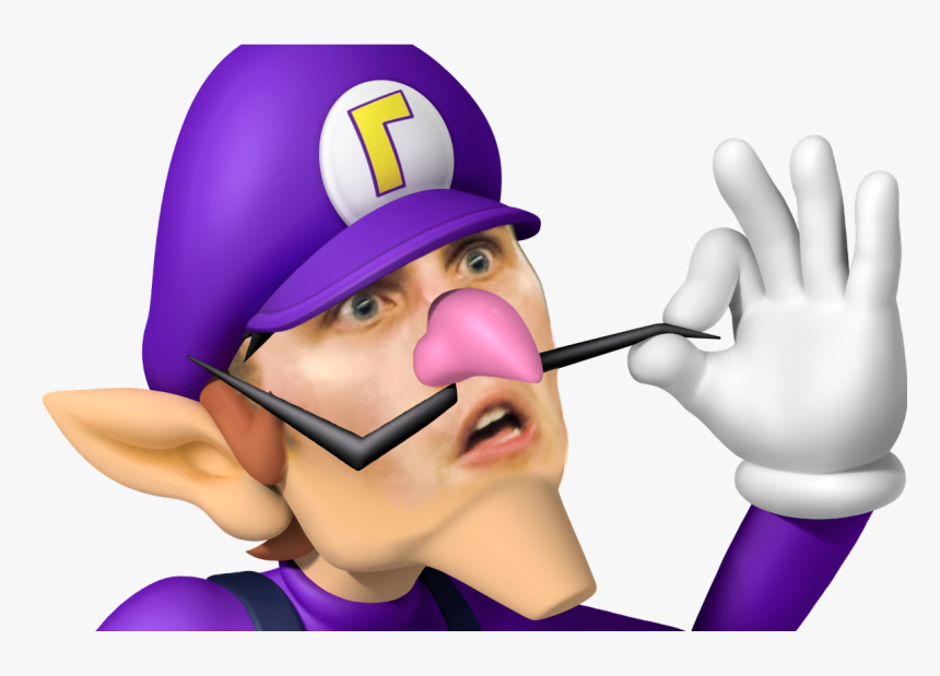 Waluigi Super Mario Characters, HD Png Download, Free Download