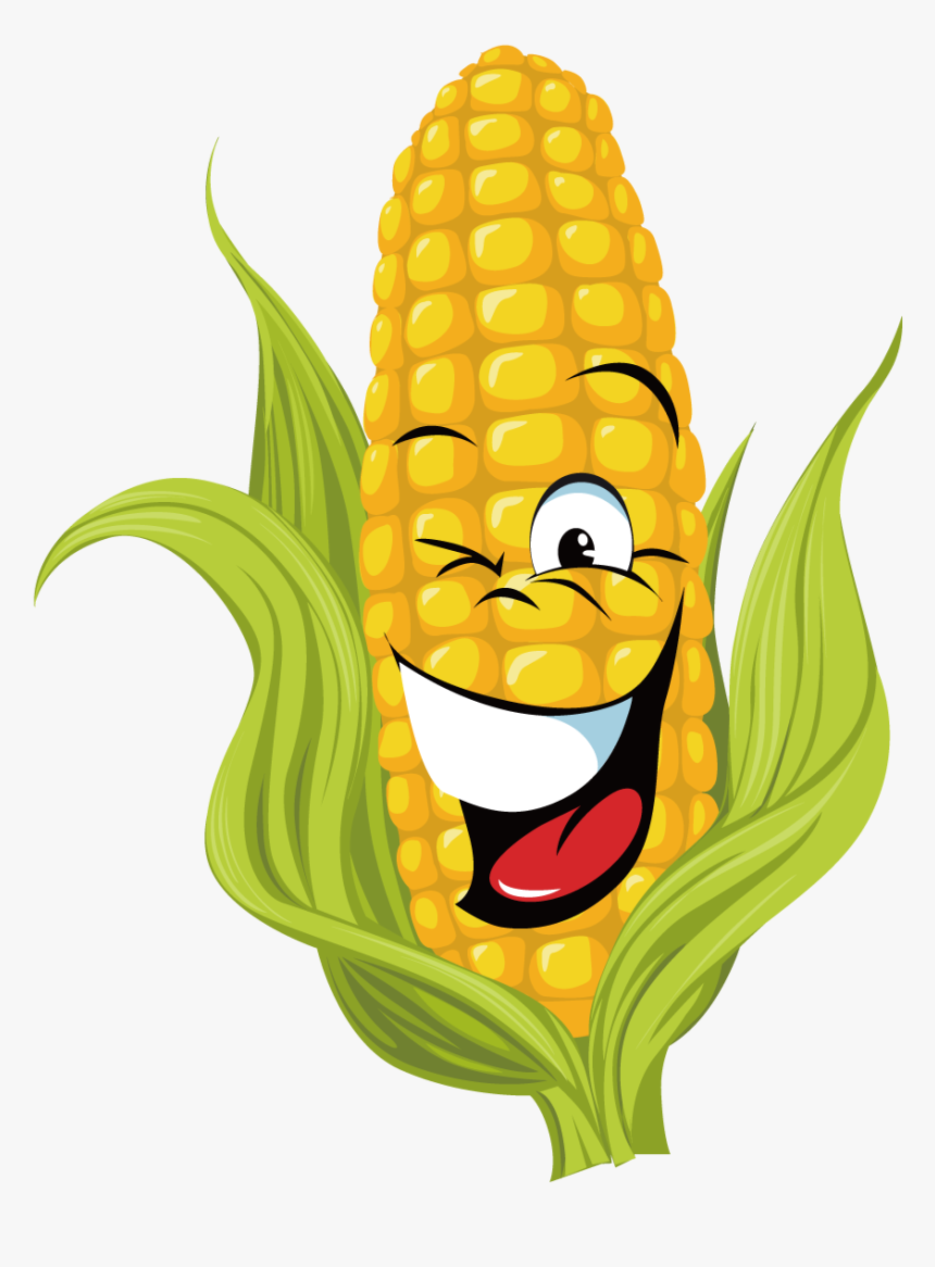 On The Cob Real - Clipart Corn Transparent, HD Png Download, Free Download