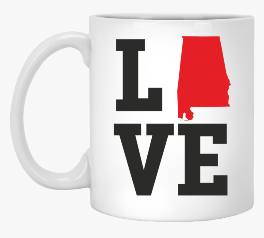 Alabama Love Coffee Mug For Al State Outline Pride - Purple Pom Pom Clip Art, HD Png Download, Free Download