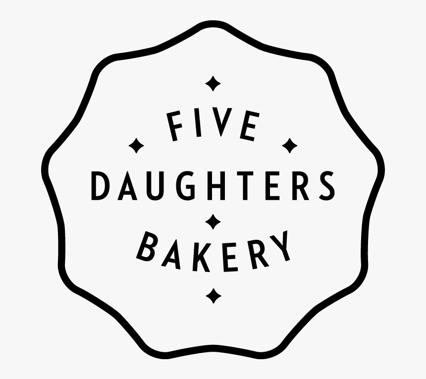 Five Daughters Bakery - Sign, HD Png Download, Free Download