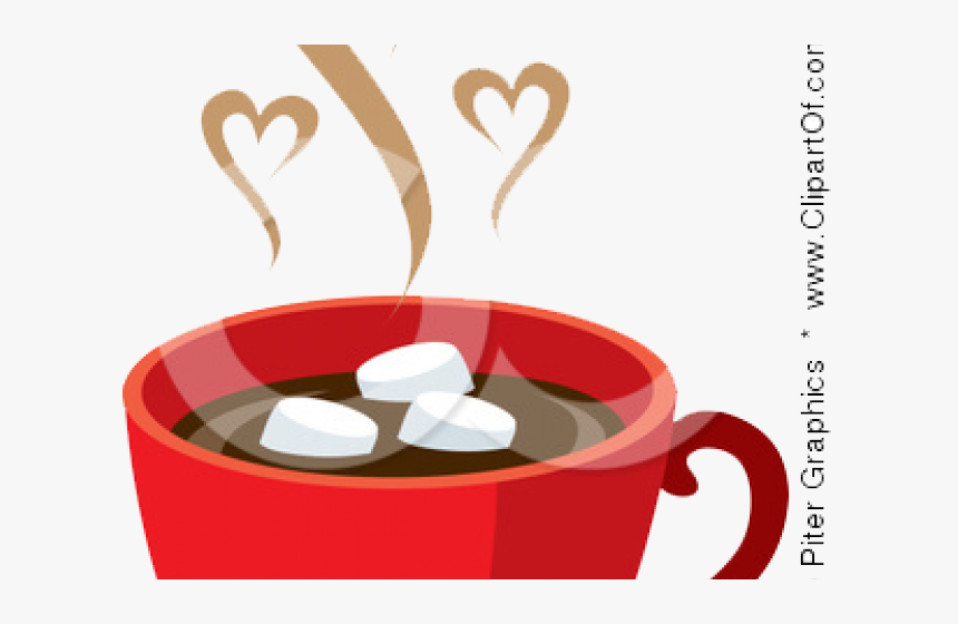 Transparent Hot Chocolate Clipart Png - Hot Chocolate And Marshmallow Cartoon, Png Download, Free Download