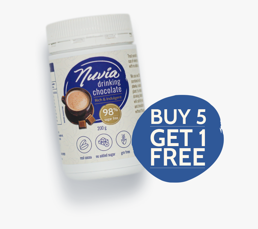 Nuvia Drinking Chocolate 200 G Jar X - Drink, HD Png Download, Free Download