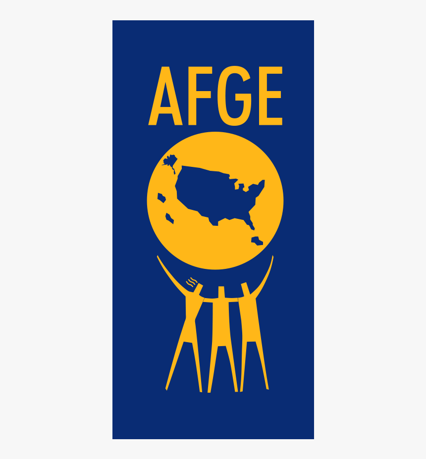 Afge Official Logo - American Federation Of Government Employees, HD Png Download, Free Download