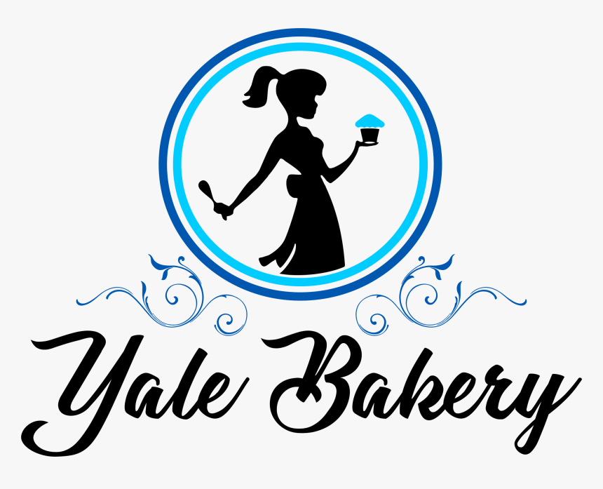Yale Bakery - Bakery Logo With Girl, HD Png Download, Free Download
