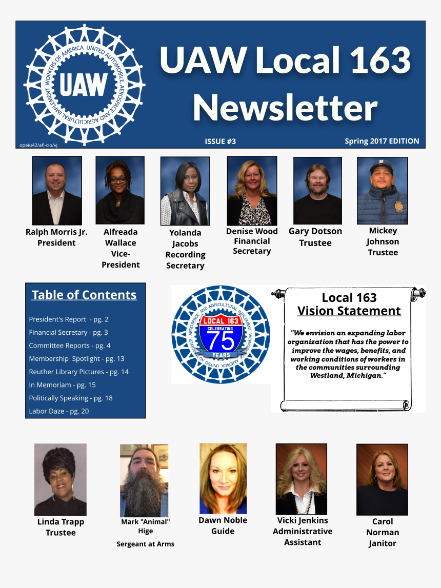 Uaw Local 163, HD Png Download, Free Download