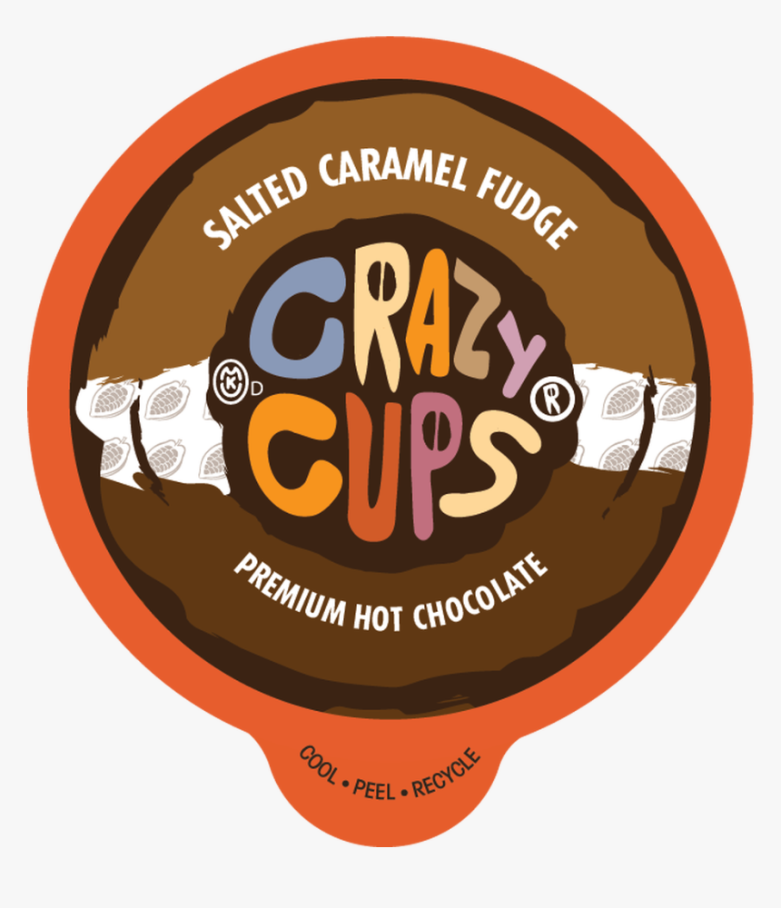 Crazy Cups Salted Caramel Fudge Premium Hot Chocolate - Crazy Cups, HD Png Download, Free Download