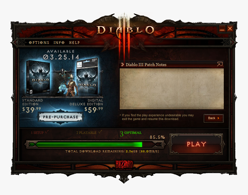 Diablo 3 Launcher Png, Transparent Png, Free Download