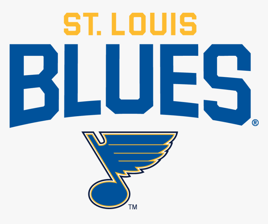 Blues 2017 Logo 100×75 - St Louis Blues Wordmark, HD Png Download, Free Download