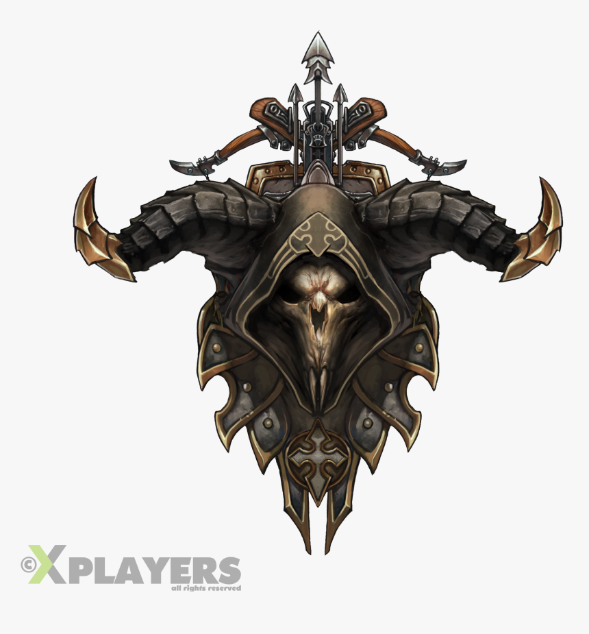 Diablo 3 Cutouts - Diablo 3 Demon Hunter Crest, HD Png Download, Free Download