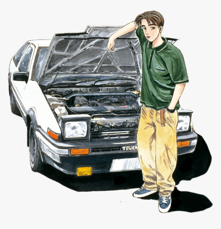 Transparent Initial D Png - Initial D Manga Cover, Png Download, Free Download