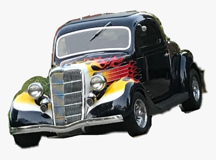 #hotrod #flames #freetoedit - Pickup Truck, HD Png Download, Free Download