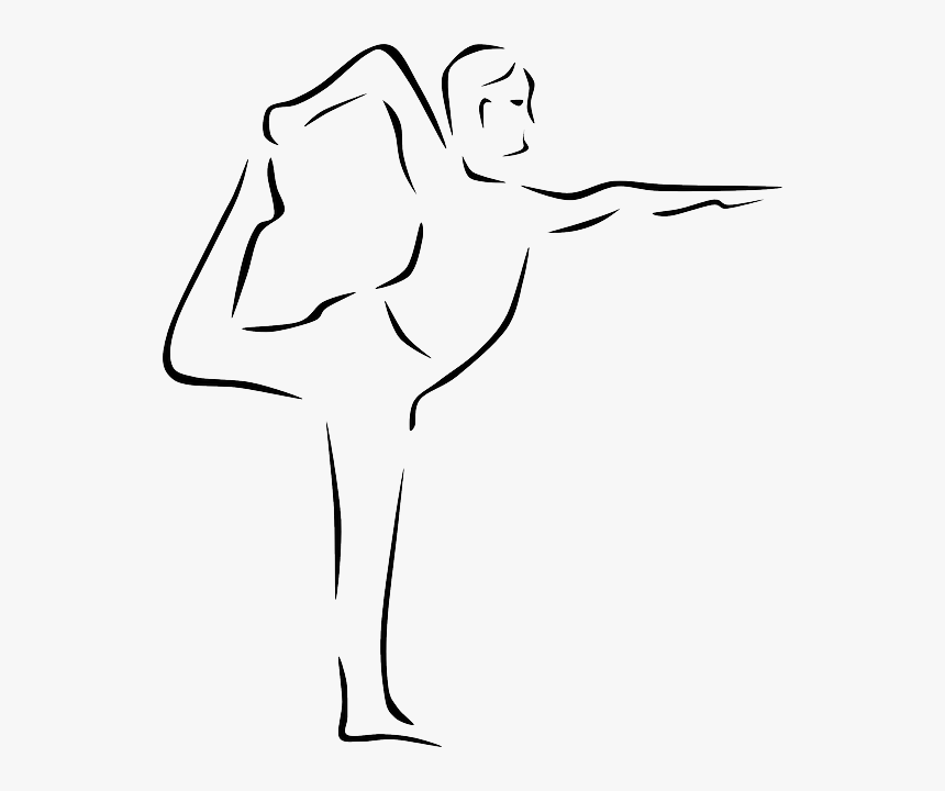 Yoga - Flexibility Clipart, HD Png Download, Free Download