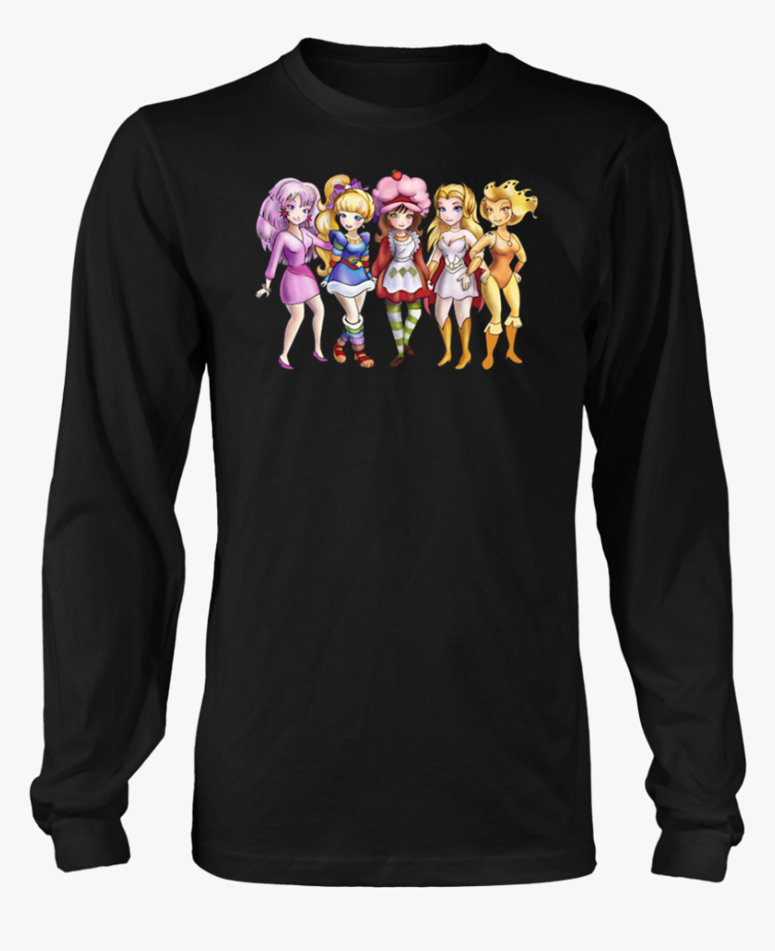 Jem, Rainbow Brite, And Strawberry Shortcake Shirt - Long Sleeve Burzum Shirt, HD Png Download, Free Download