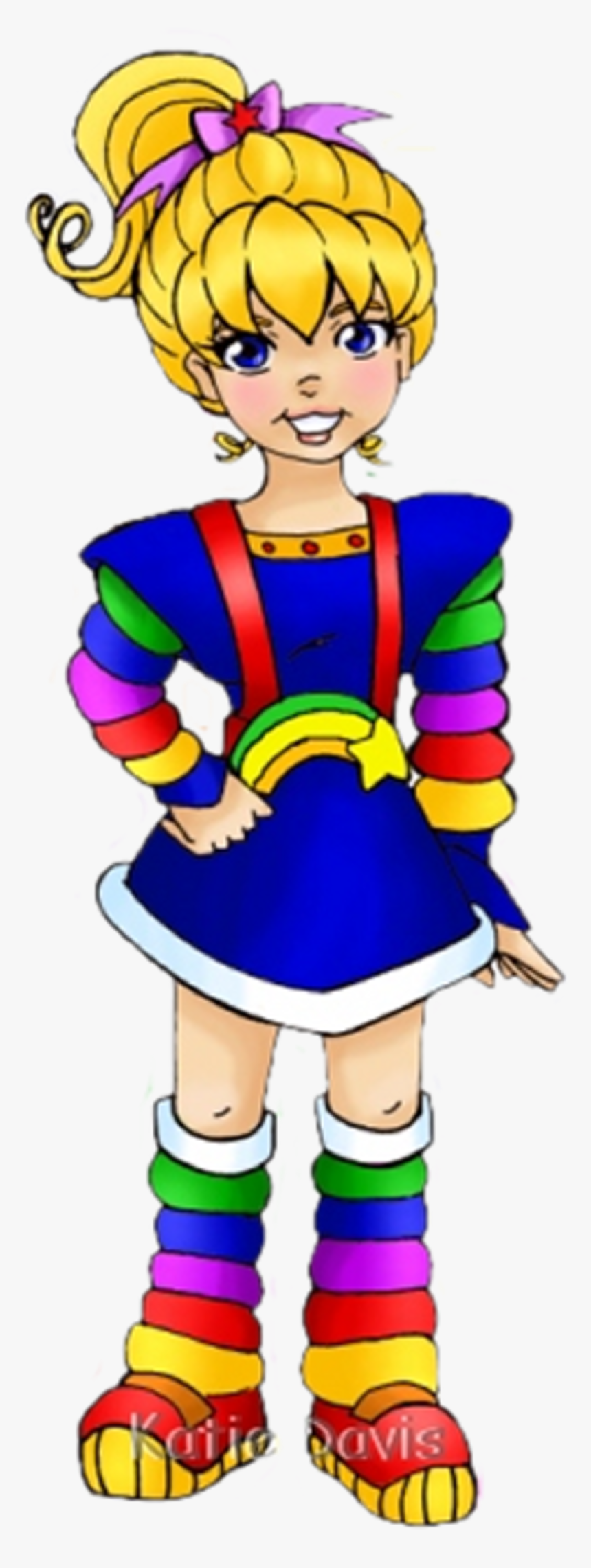 The Colors Rainbow Brite By Hobbit Katie Ded - Disfraces De Rainbow Brite, HD Png Download, Free Download