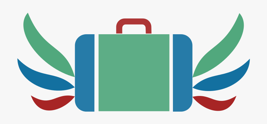 Suitcase Icon Blue Green Red Dynamic V17m - Icon, HD Png Download, Free Download