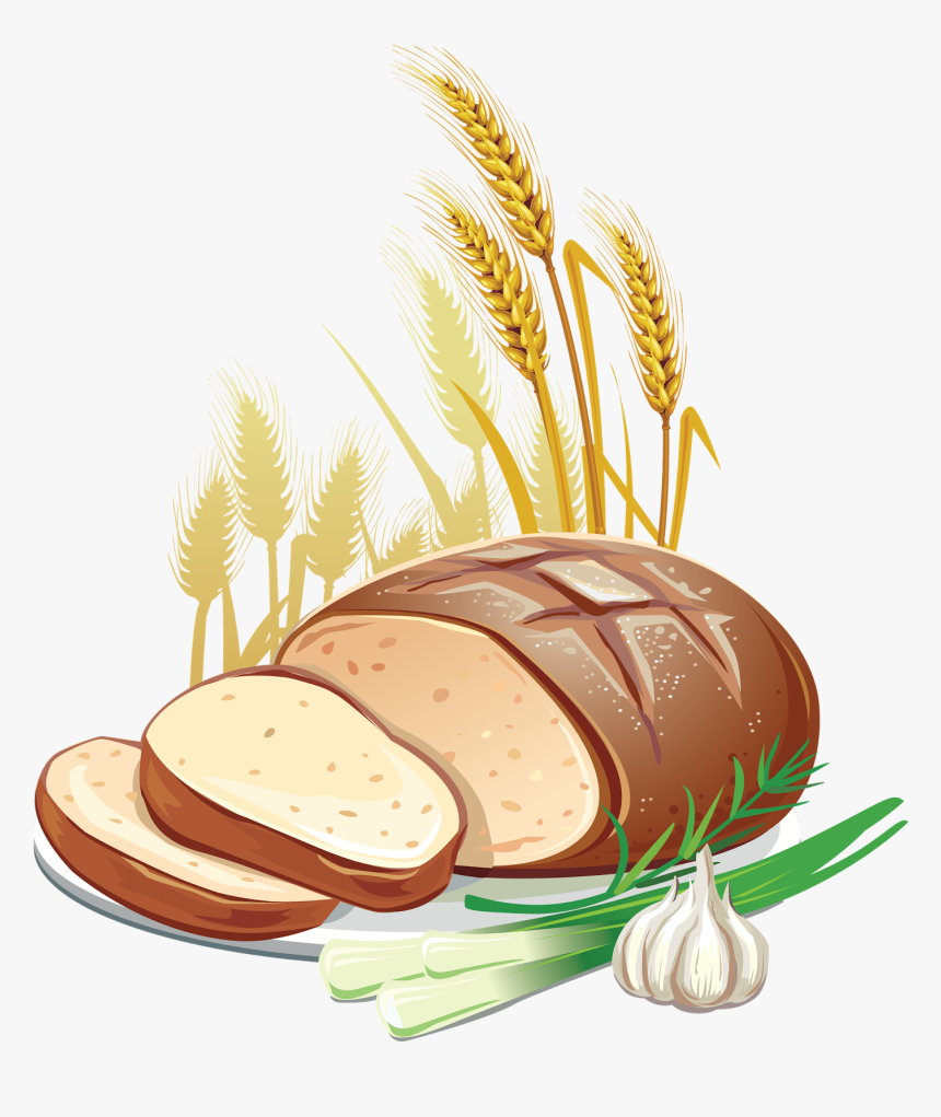 Wheat Bread Wheat Clipart - Bread And Wheat Clipart, HD Png Download, Free Download
