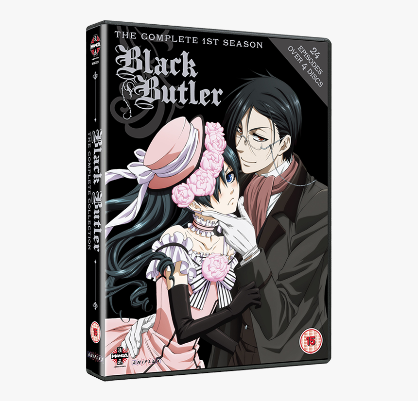 Black Butler The Complete First Season - Black Butler Dvd, HD Png Download, Free Download