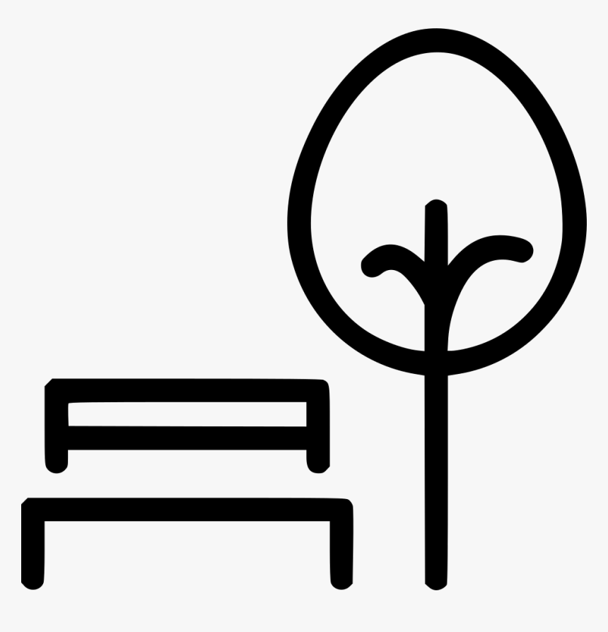 Park Tree - Park Trees Icon Png, Transparent Png, Free Download