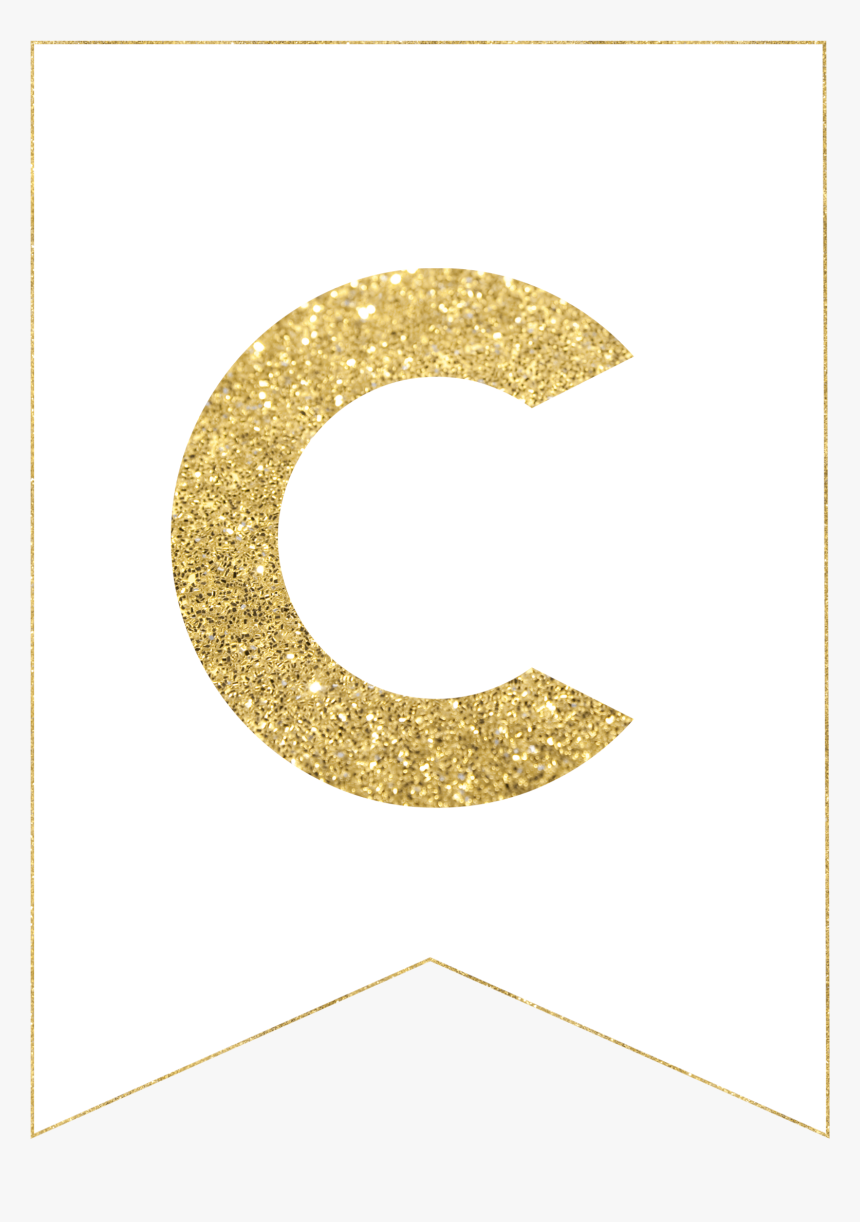 Letter Template For Banners - Gold Letter S Banner, HD Png Download, Free Download