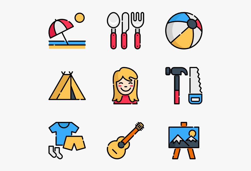 Camping Clipart Icon - Disease Icon Png, Transparent Png, Free Download