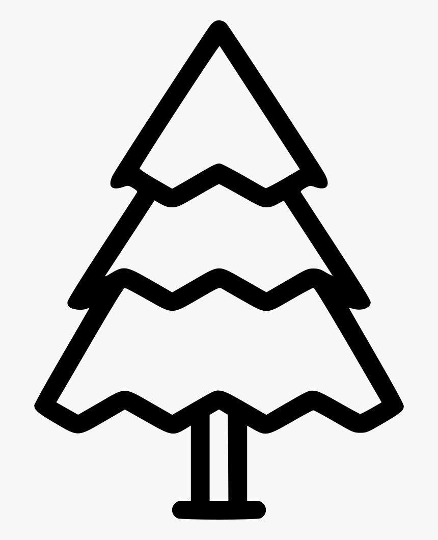 Transparent Winter Tree Png - Easy Drawing Of A Snowflake, Png Download, Free Download