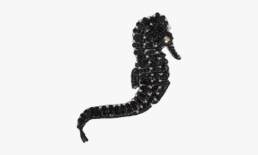 Seahorse Beaded & Sequin Applique - Northern Seahorse, HD Png Download, Free Download