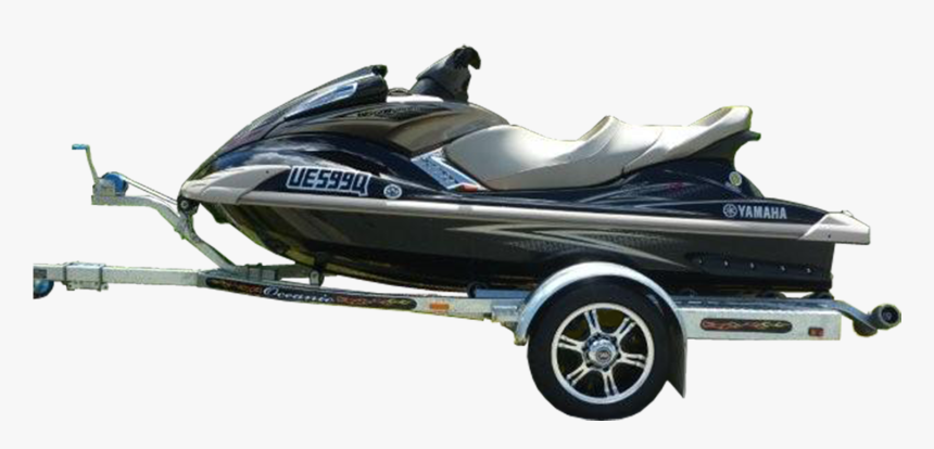 Transparent Jet Ski Png - Jet Ski On A Trailer Png, Png Download, Free Download