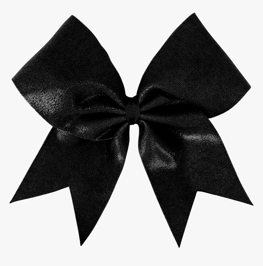 Ribbon Black Blue Order Textile - Cheer Bow Transparent, HD Png Download, Free Download