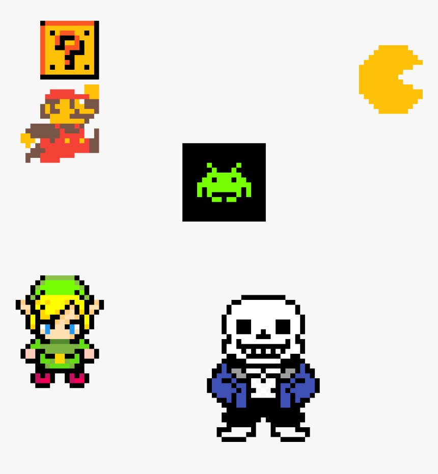 A Couple Video Game Characters , Png Download - Super Smash Bros Ultimate Sans, Transparent Png, Free Download