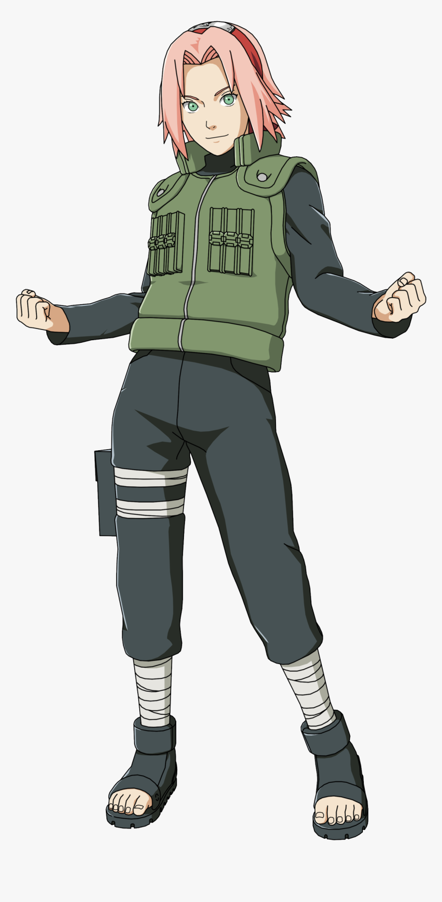 Transparent Sakura Haruno Png - Hinata 4th Great Ninja War, Png Download, Free Download