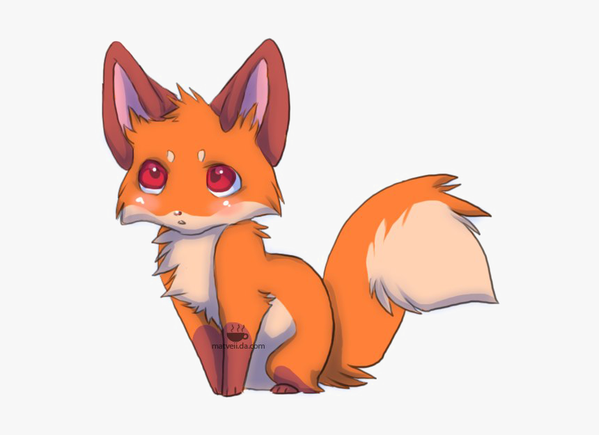 Baby Fox Png Free Download - Baby Fox Anime, Transparent Png, Free Download