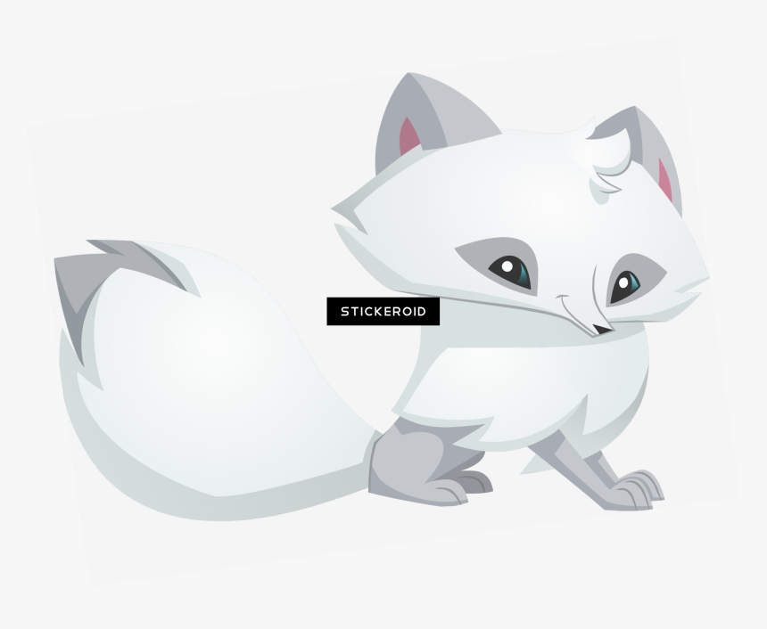 Arctic Fox Animals - Animal Jam Arctic Fox, HD Png Download, Free Download