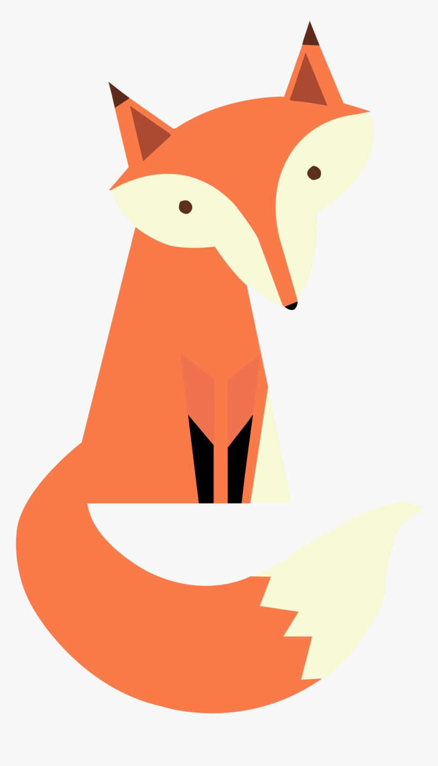 The Little Fox Badge - Fox Graphic, HD Png Download, Free Download